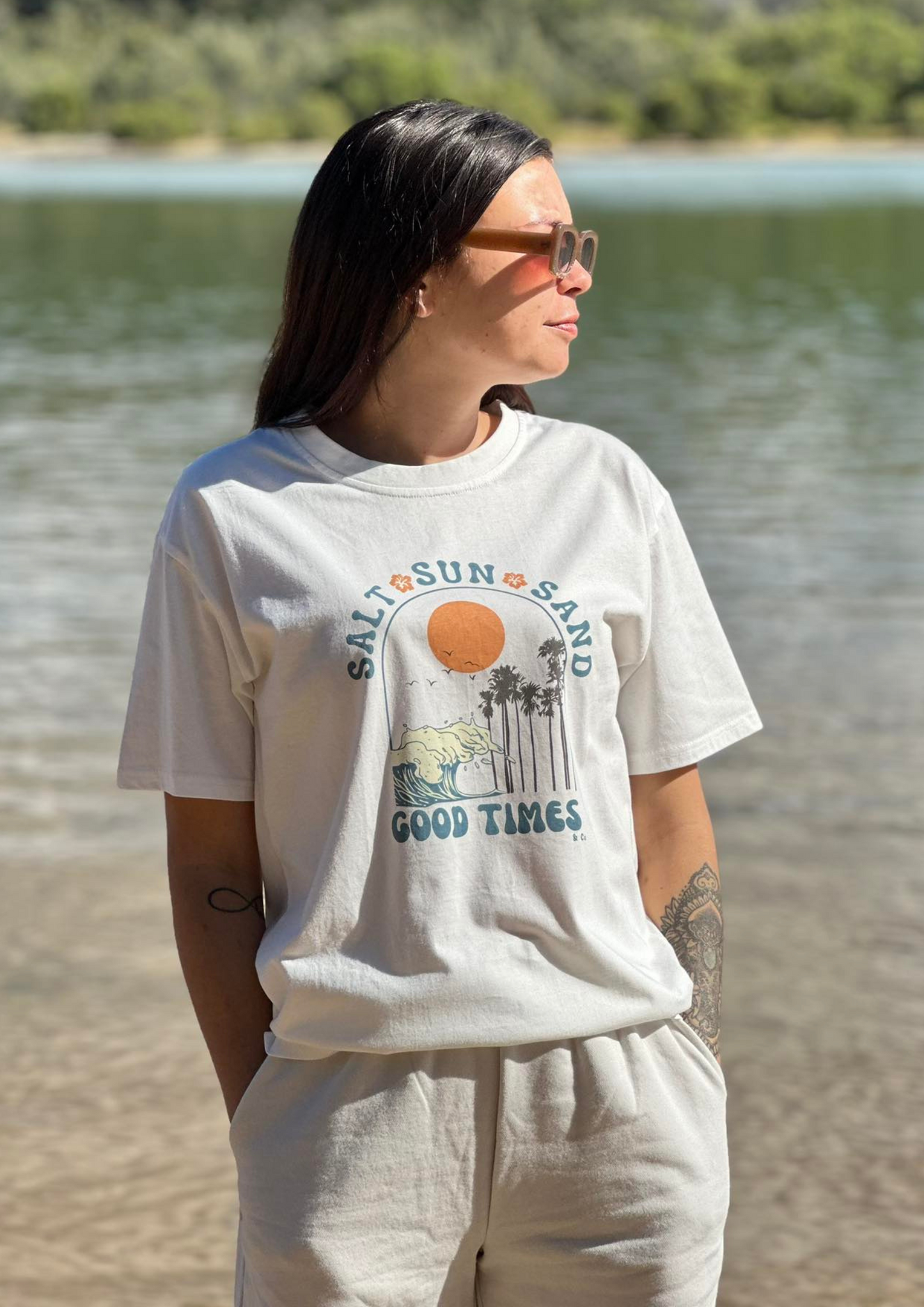 Sandbar Crew Neck Tee